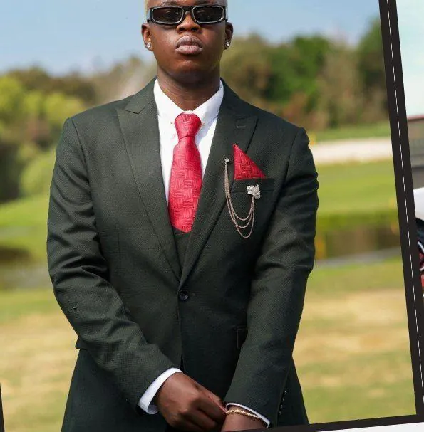 Matric gent in suit